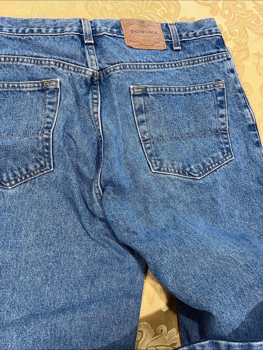 Sonoma Relaxed Fit Classic Blue Denim Jeans